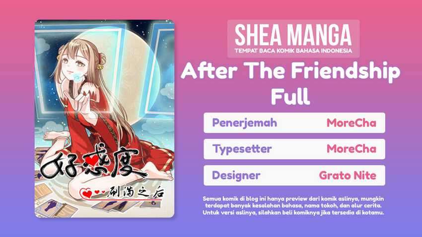 After The Friendship Full Chapter 01.1 Image 0