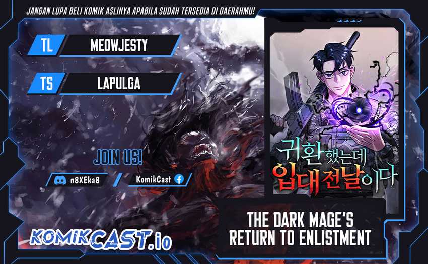 The Dark Mage’s Return to Enlistment Chapter 49 Image 0