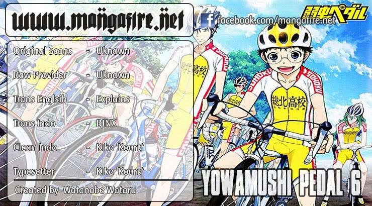 Yowamushi Pedal Chapter 6 Image 0