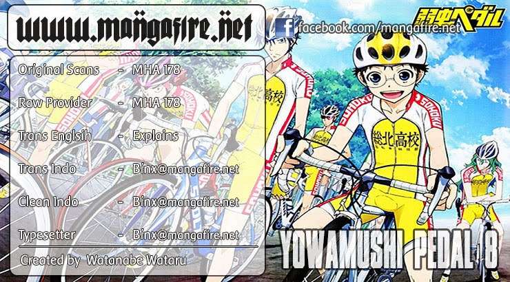 Yowamushi Pedal Chapter 8 Image 0