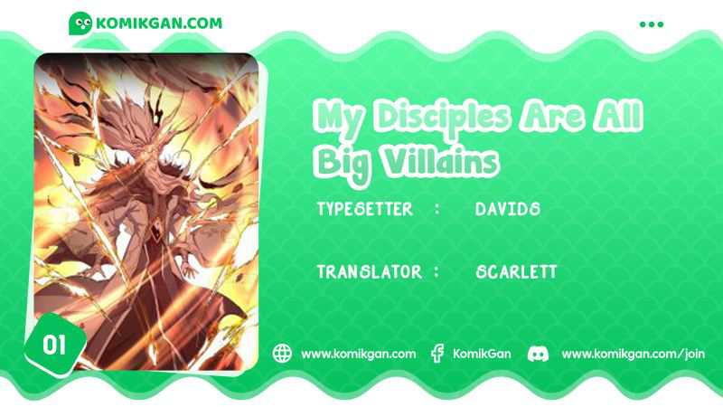 My Disciples Are All Big Villains Chapter 1 Image 0