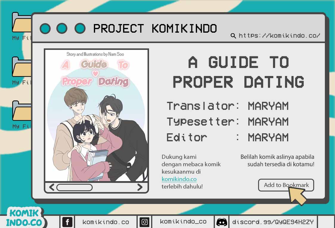 A Guide to Proper Dating Chapter 24 Image 0