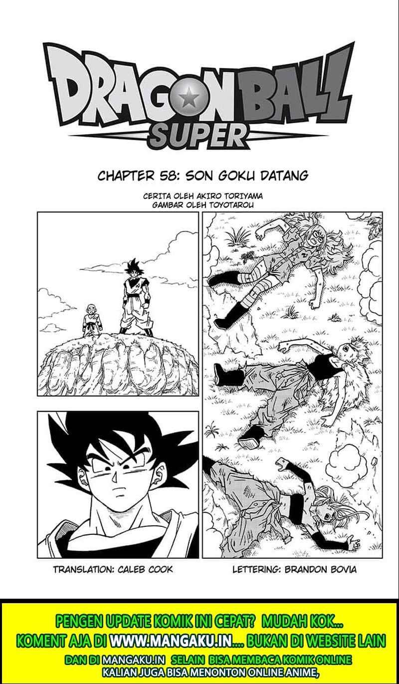 Dragon Ball Super Chapter 58 Image 2