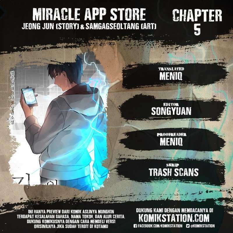 Miracle App Store Chapter 05 Image 0