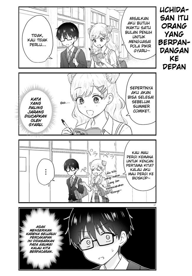 Uchida-san wa Zettai ni Gyaru Janai! Chapter 1 Image 6