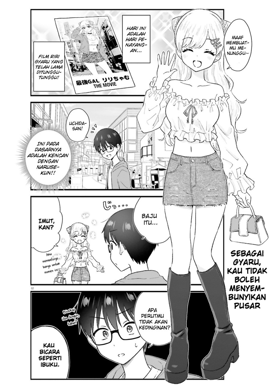 Uchida-san wa Zettai ni Gyaru Janai! Chapter 4 Image 1