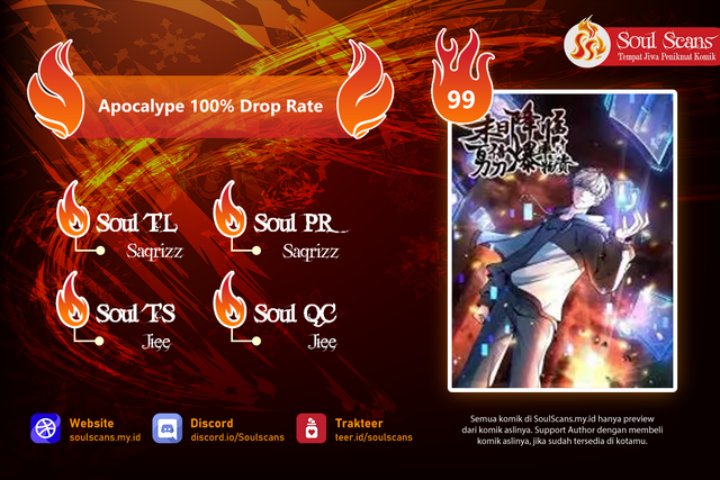 Apocalypse 100% Drop Rate Chapter 28 Image 0