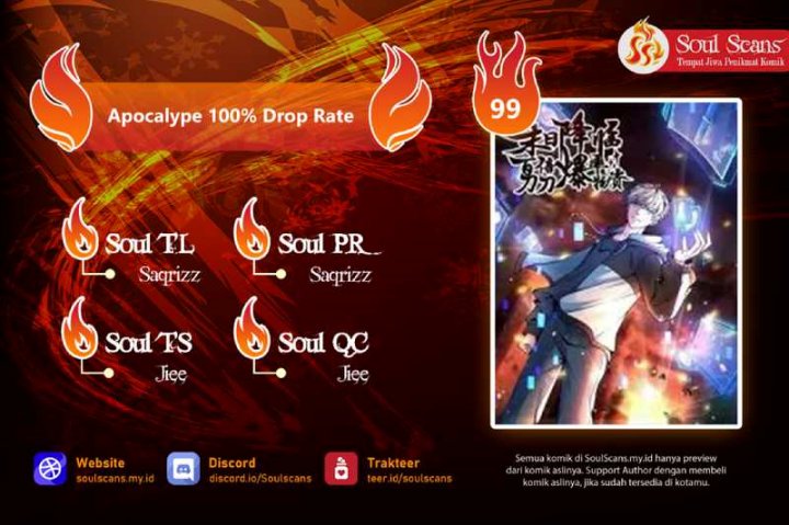 Apocalypse 100% Drop Rate Chapter 36 Image 0