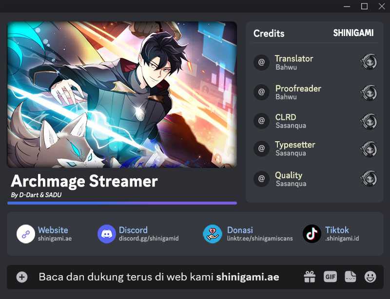 Archmage Streamer Chapter 95 Image 0