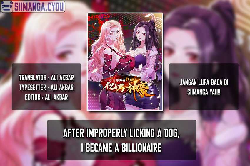 After Improperly Licking a Dog, I Became a Billionaire Chapter 06 Image 0