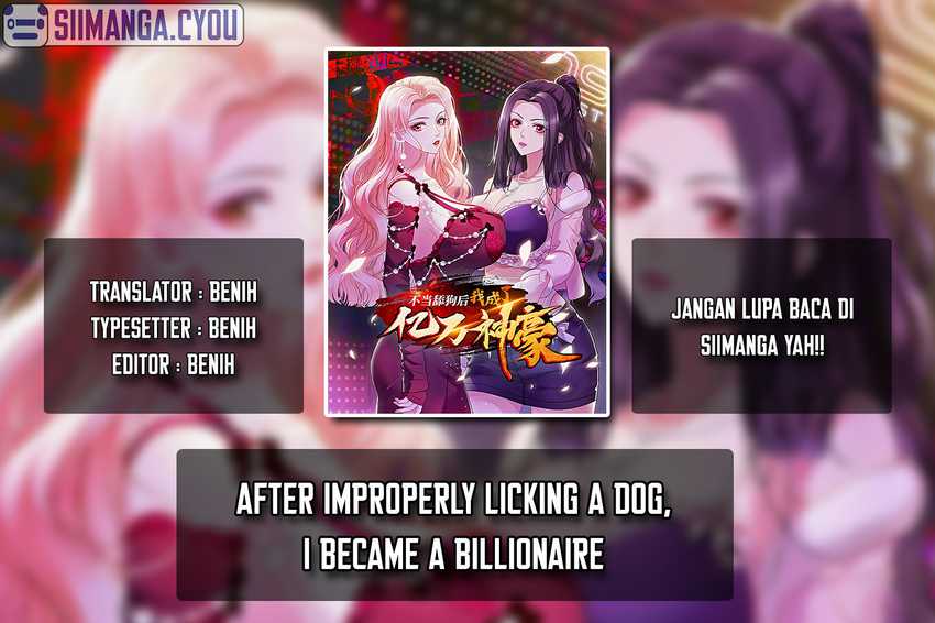 After Improperly Licking a Dog, I Became a Billionaire Chapter 14 Image 0