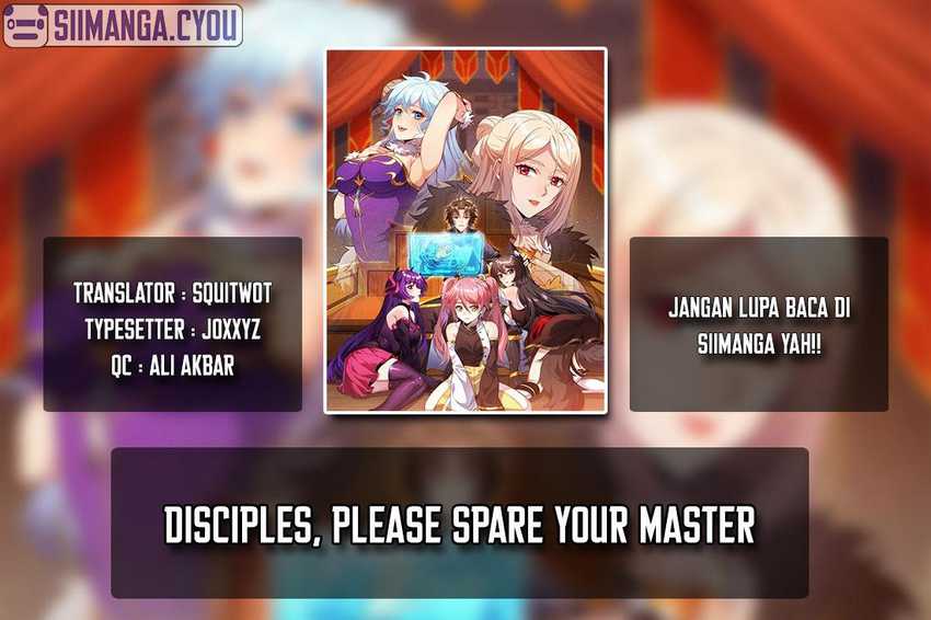 Disciples, Please Spare Your Master Chapter 01 Image 0