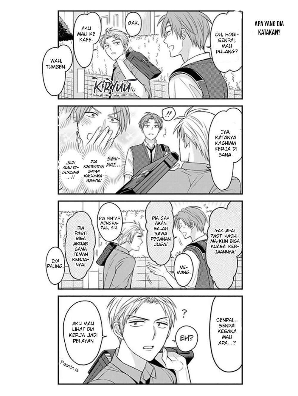 Gekkan Shoujo Nozaki-kun Chapter 73 Image 8