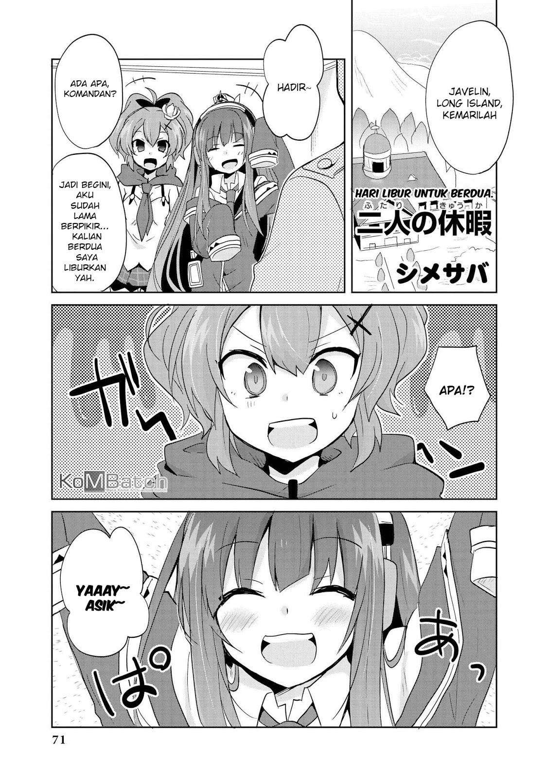 Azur Lane Comic Anthology Chapter 07 Image 1