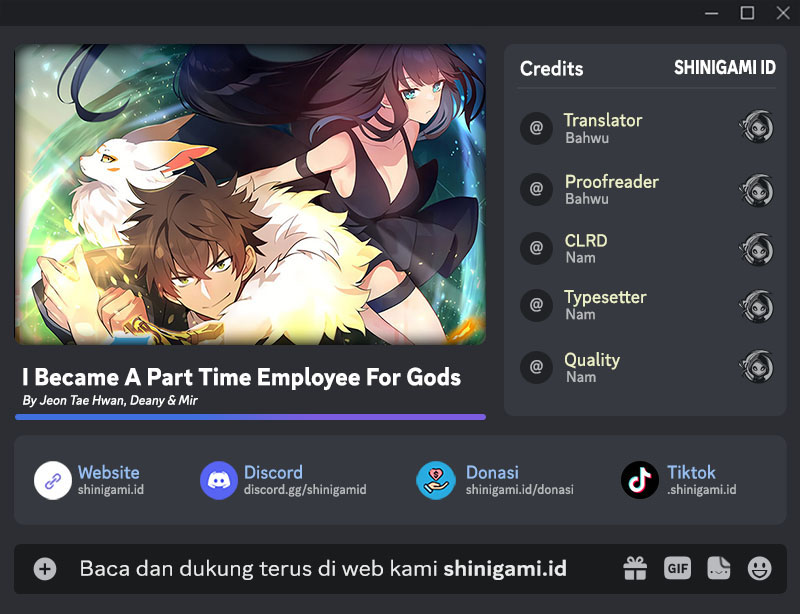 I Became A Part Time Employee For Gods Chapter 25 Image 0