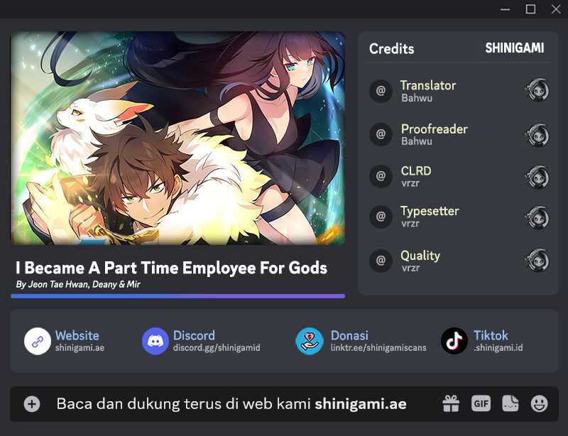 I Became A Part Time Employee For Gods Chapter 42 Image 0