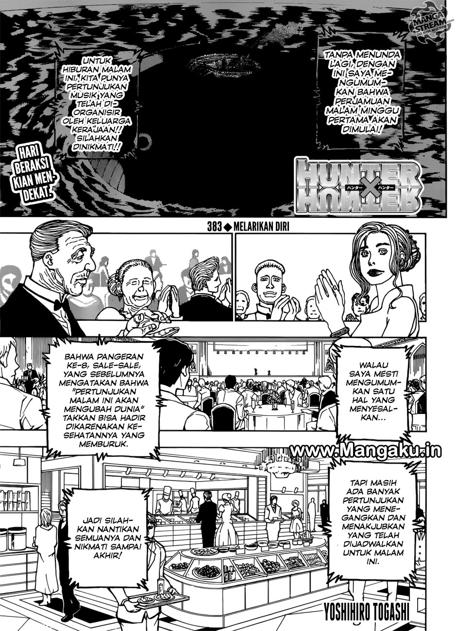 Hunter x Hunter Chapter 383 Image 1