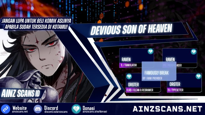Devious Son Of Heaven Chapter 26 Image 0