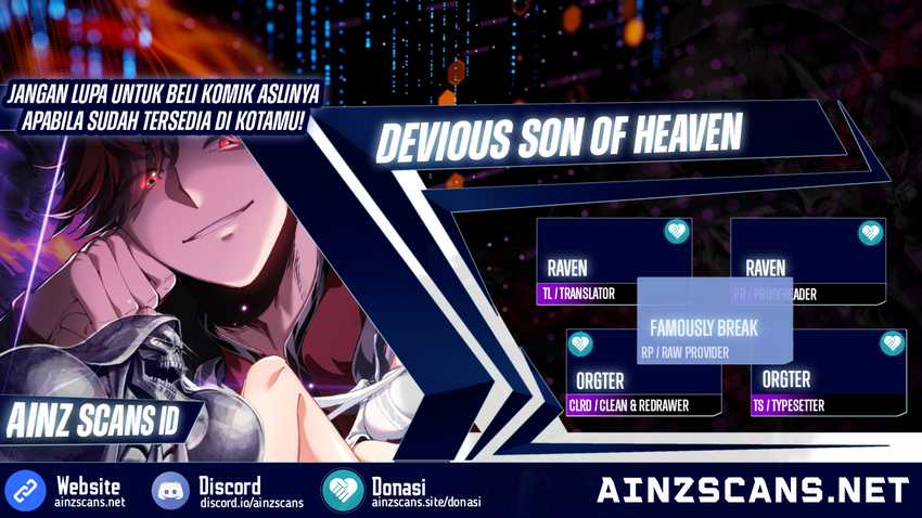 Devious Son Of Heaven Chapter 35 Image 0