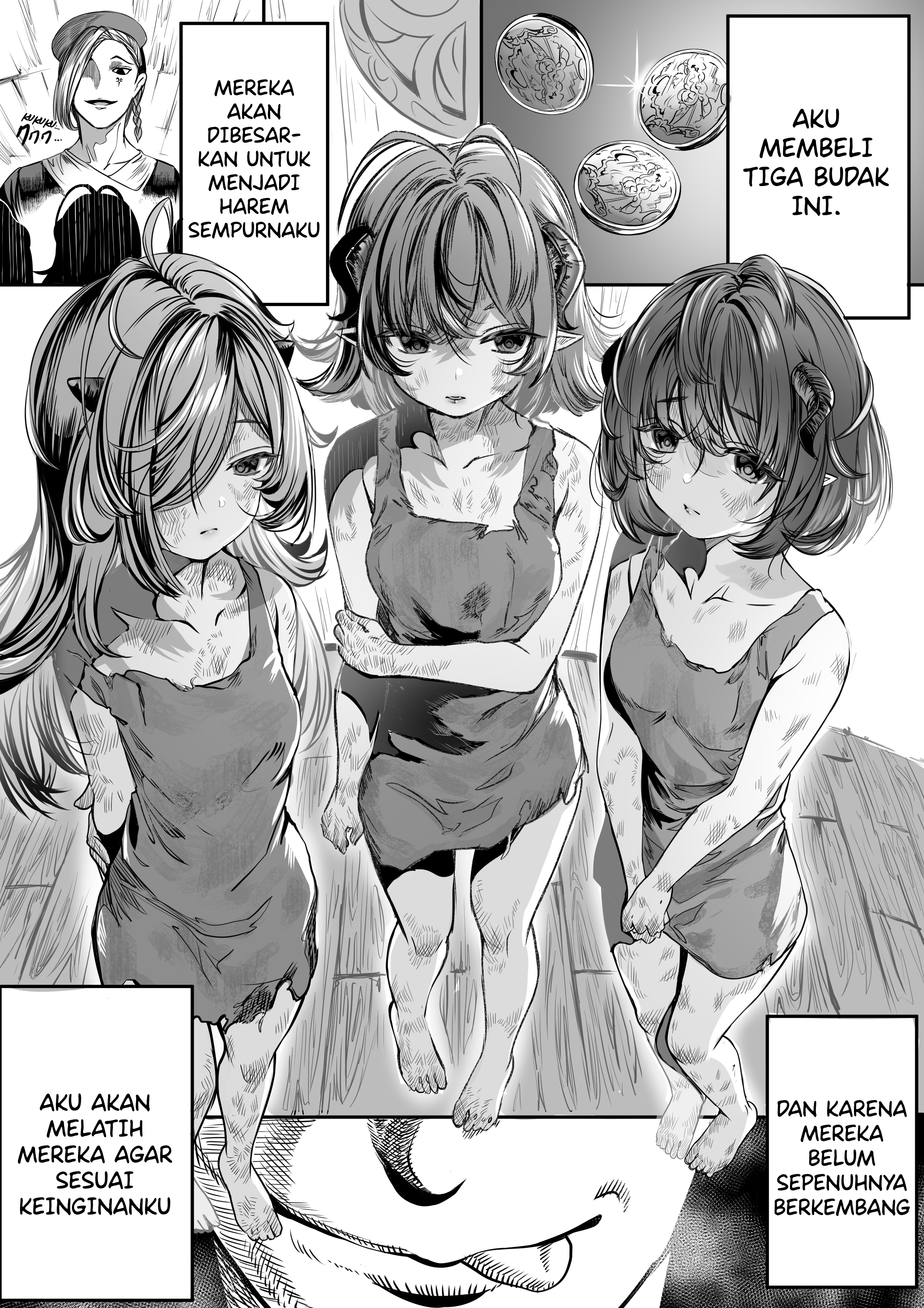 Dorei wo Choukyoushite Harem Tsukuru Chapter 1 Image 0