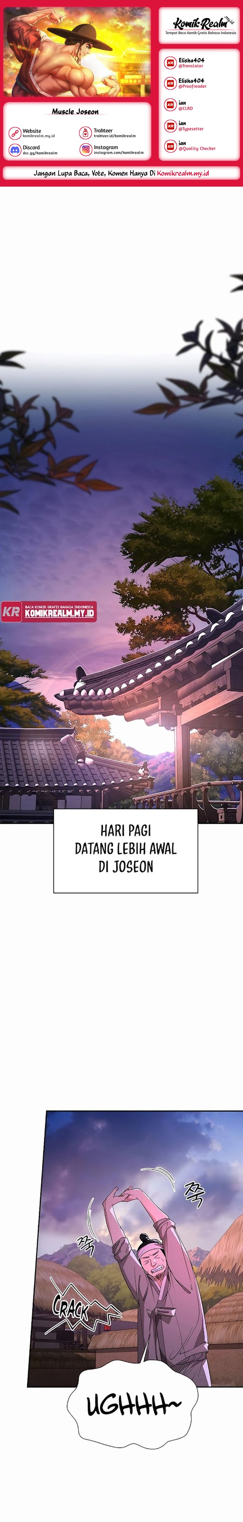 Muscle Joseon Chapter 01 Image 0