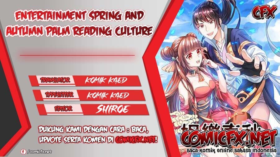 Entertainment Spring And Autumn Palm Reading Culture Chapter 02 Image 0