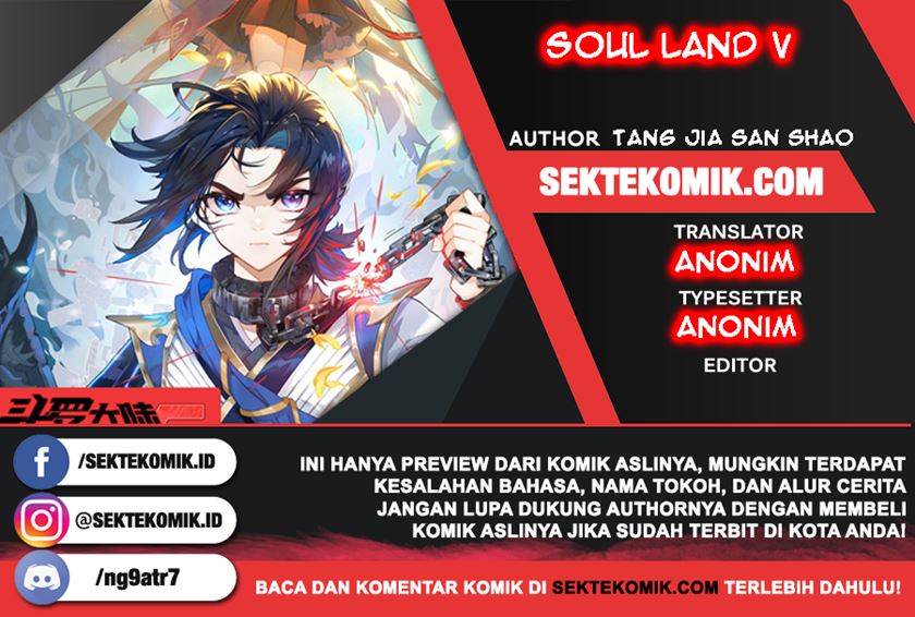 Soul Land V – Rebirth of Tang San Chapter 07 Image 0
