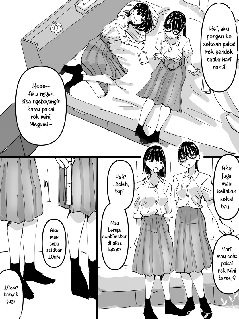 That Time Me and My Friend Tried Raising Our Skirts 10cm Above the Knee Chapter 01 Image 0