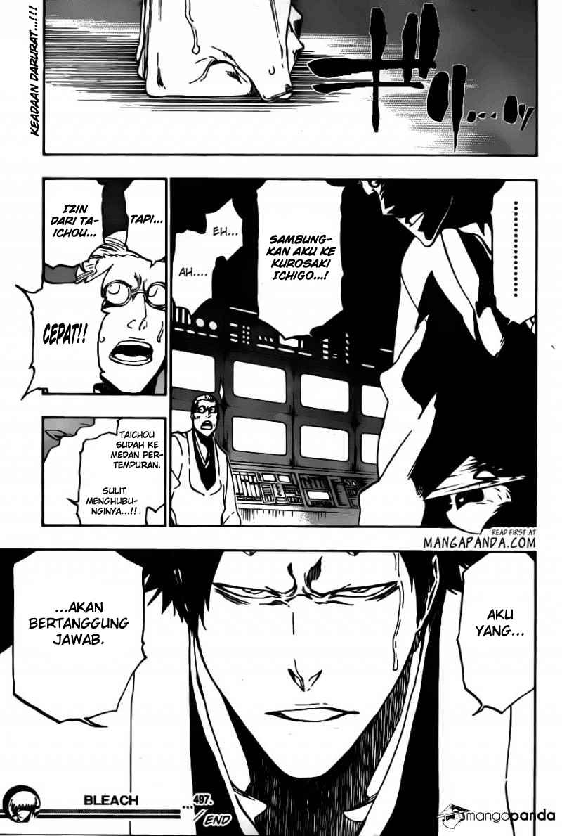 Bleach Chapter 497 Image 16