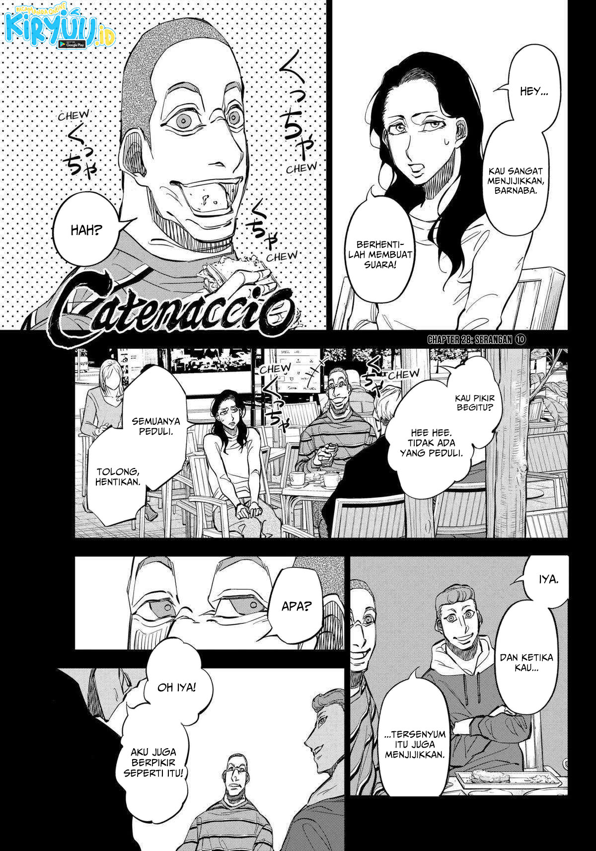 Catenaccio Chapter 28 Image 1