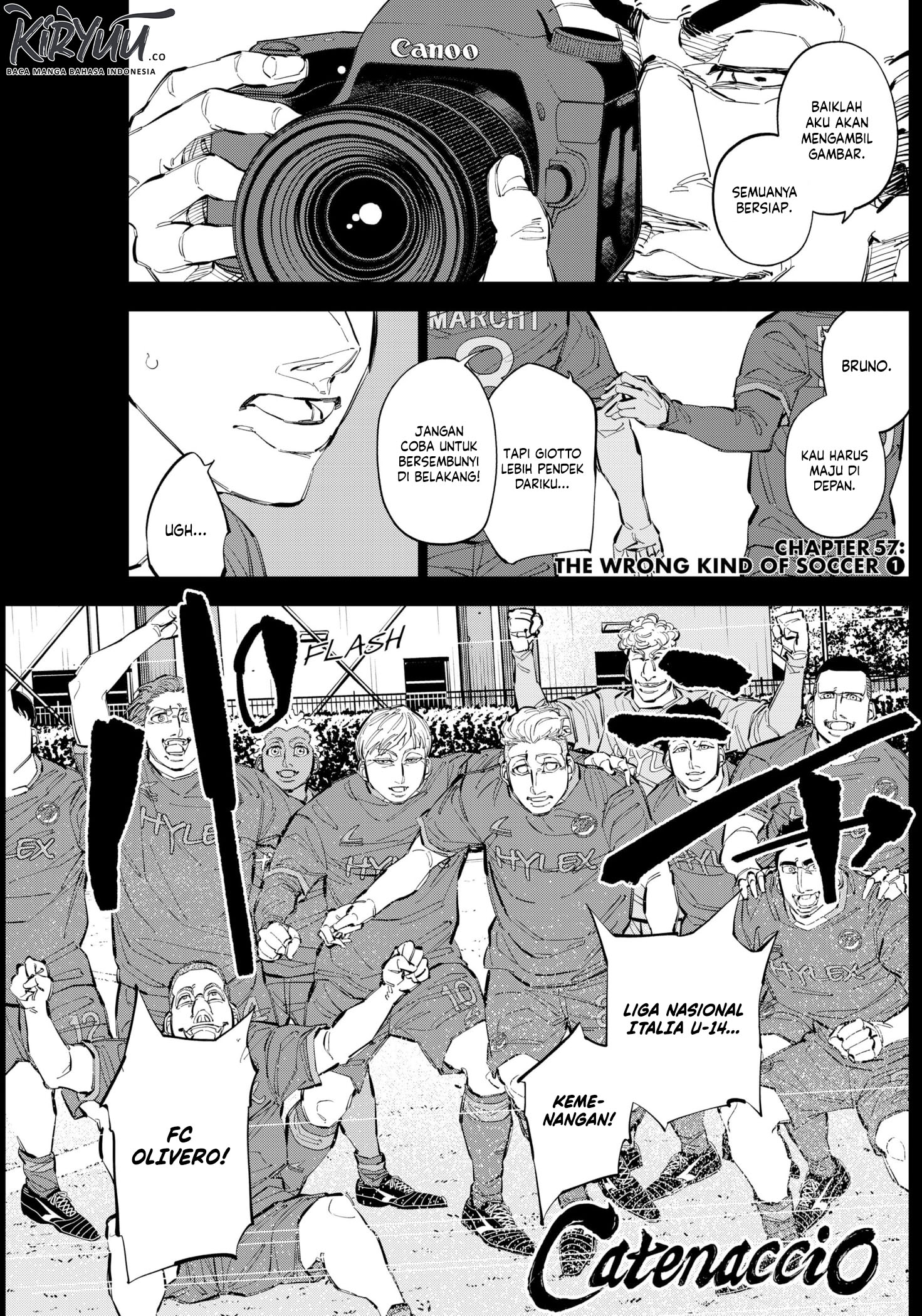 Catenaccio Chapter 57 Image 1