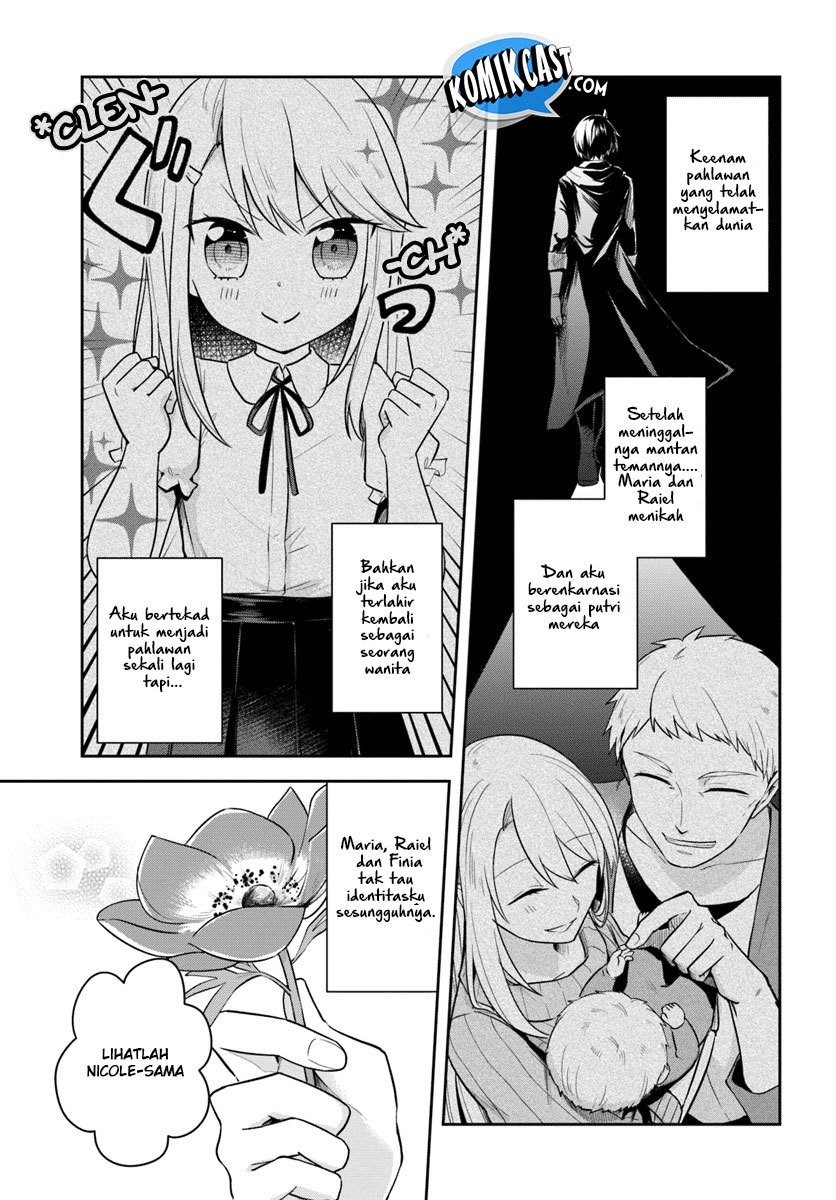 Eiyuu no Musume to Shite Umarekawatta Eiyuu wa Futatabi Eiyuu o Mezasu Chapter 2 Image 1