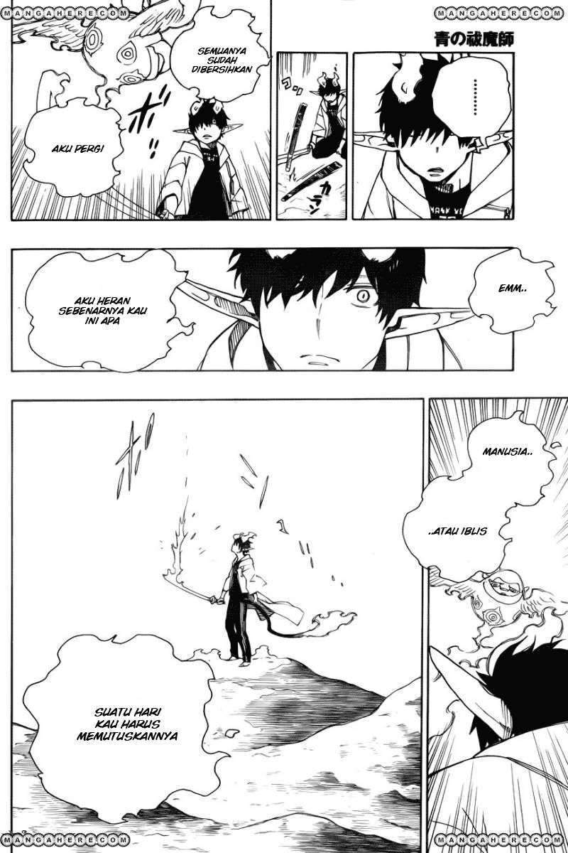 Ao no Futsumashi (Ao no Exorcist) Chapter 33 Image 22