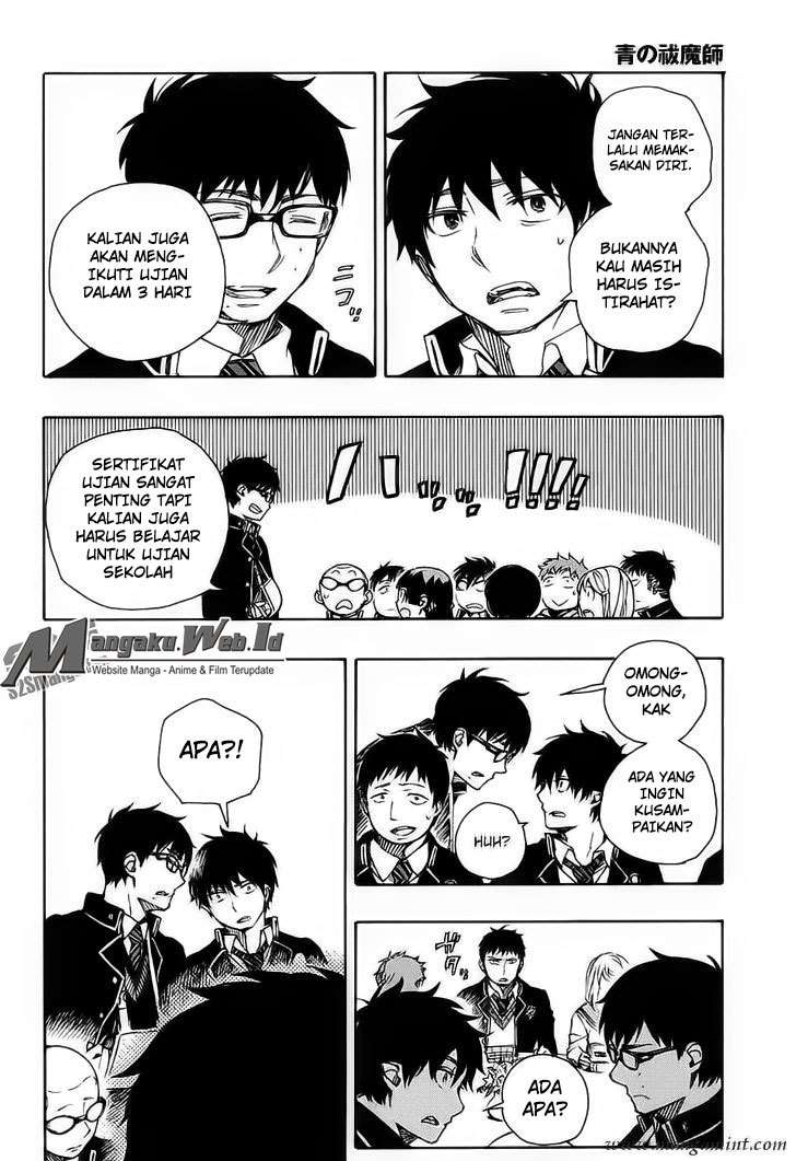 Ao no Futsumashi (Ao no Exorcist) Chapter 84 Image 10