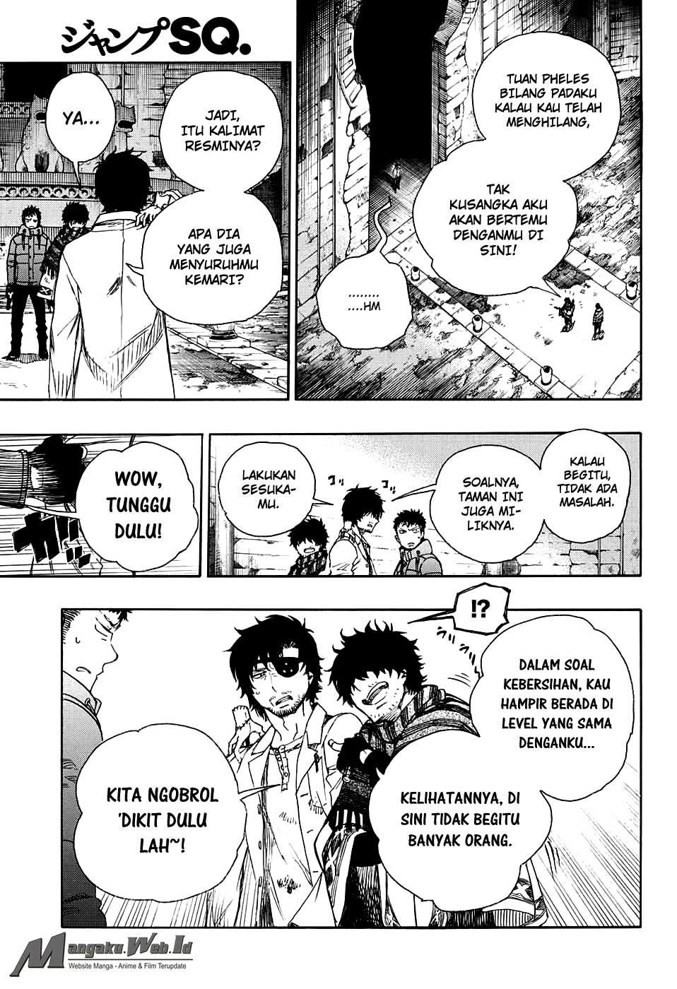 Ao no Futsumashi (Ao no Exorcist) Chapter 85 Image 3