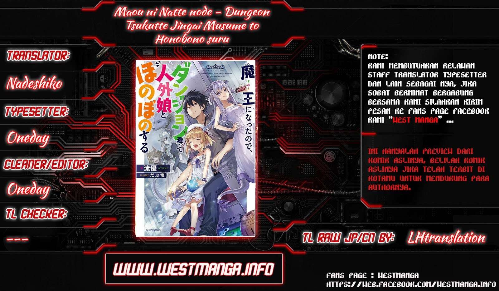 Maou ni Natta node, Dungeon Tsukutte Jingai Musume to Honobono suru Chapter 04.2 Image 1