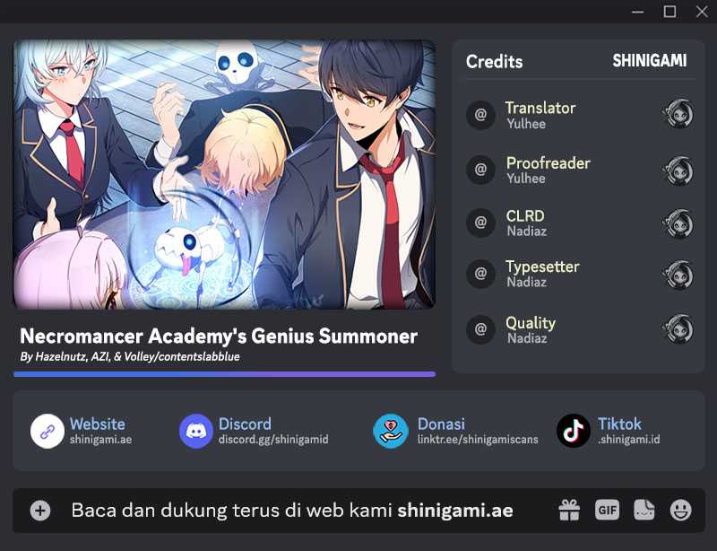 Necromancer Academy’s Genius Summoner Chapter 98 Image 0