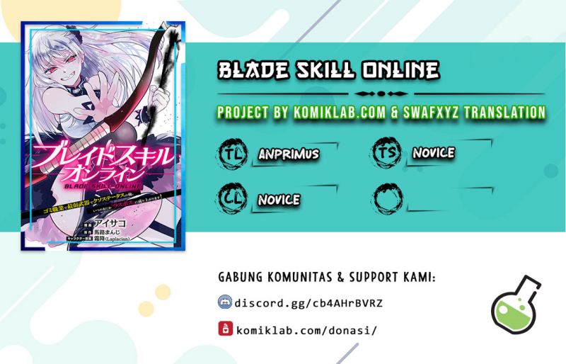 Blade Skill Online: Gomi Shokugyou de Saijaku Bukide Kuso Status no Ore, Itsunomanika “Last Boss” ni Nariagarimasu! Chapter 03 Image 0