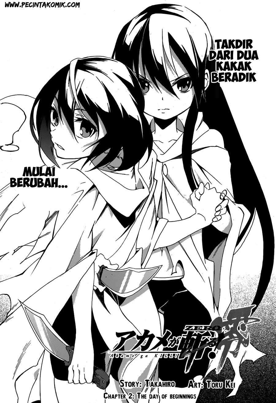 Akame ga Kiru! Zero Chapter 2 Image 4