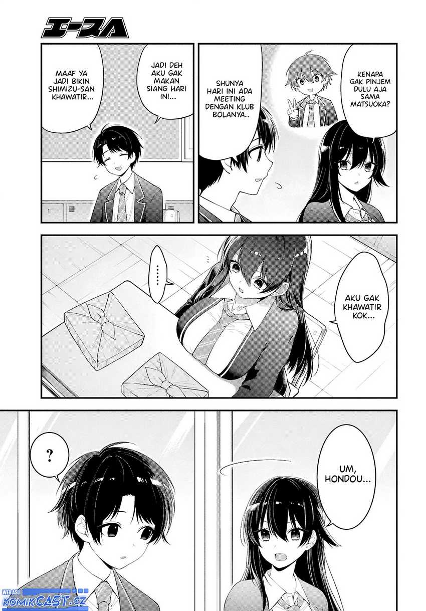 Tonari no Seki no Yankee Shimizu-san ga Kami o Kuroku Sometekita Chapter 3 Image 17