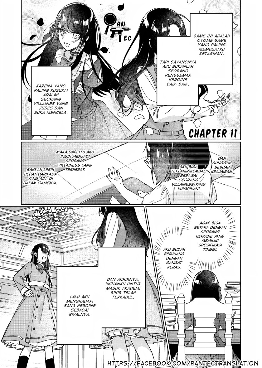 Aku Akan Menjadi Seorang Villainess Yang Akan Dikenang Dalam Sejarah Chapter 11 Image 3