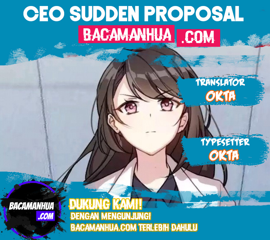 CEO’s Sudden Proposal Chapter 3 Image 0