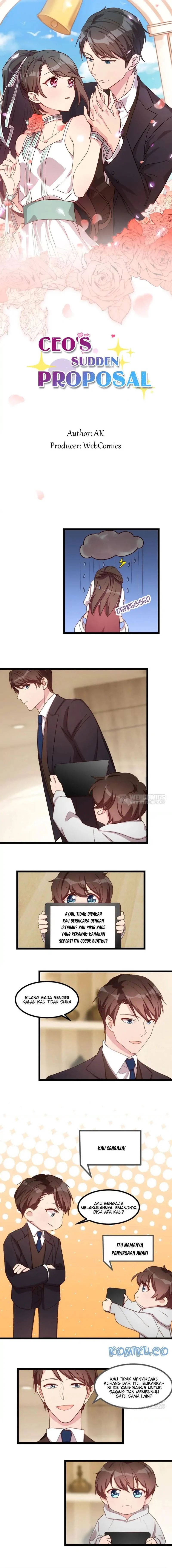 CEO’s Sudden Proposal Chapter 75 Image 0