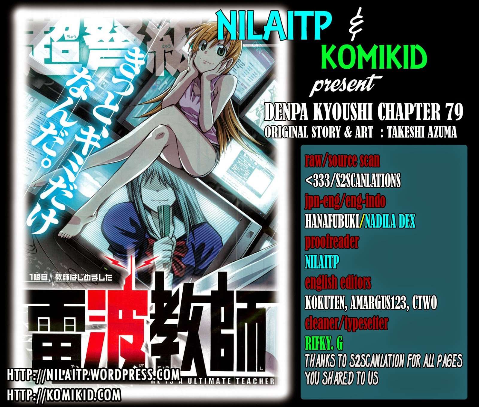 Denpa Kyoushi Chapter 77-79 Image 36