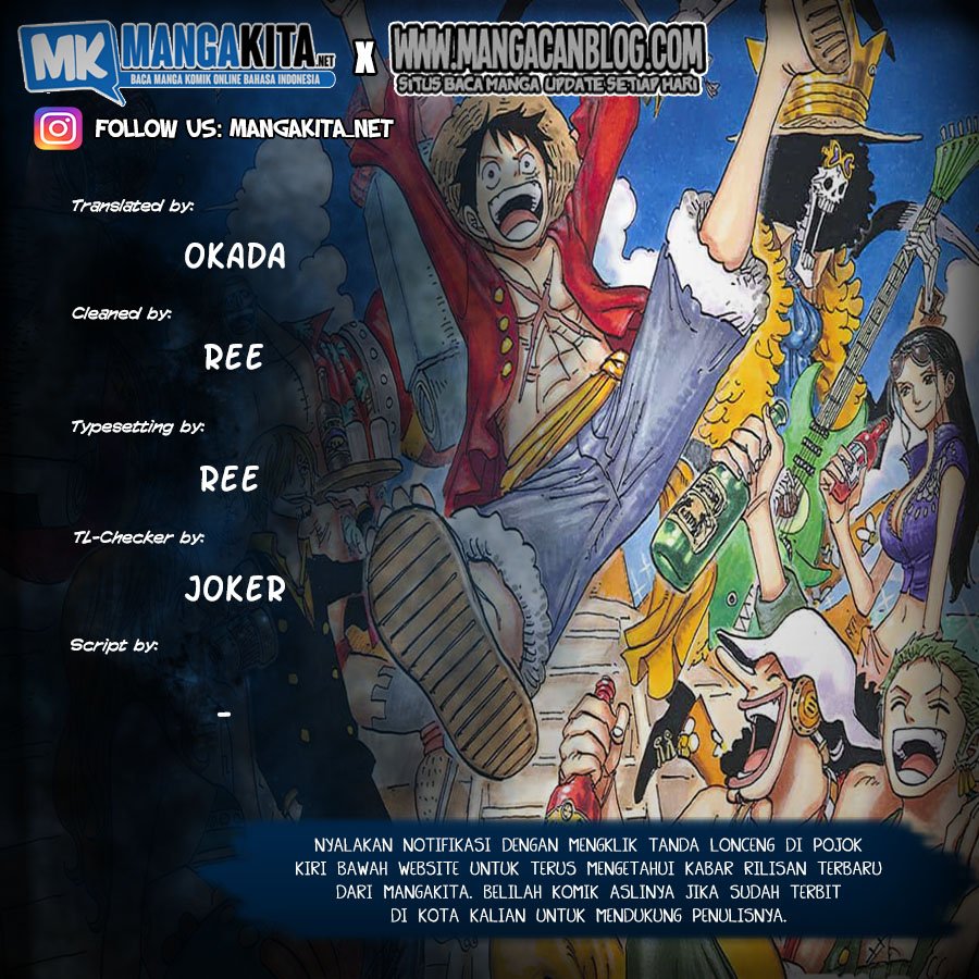 One Piece Chapter 1000 Image 0
