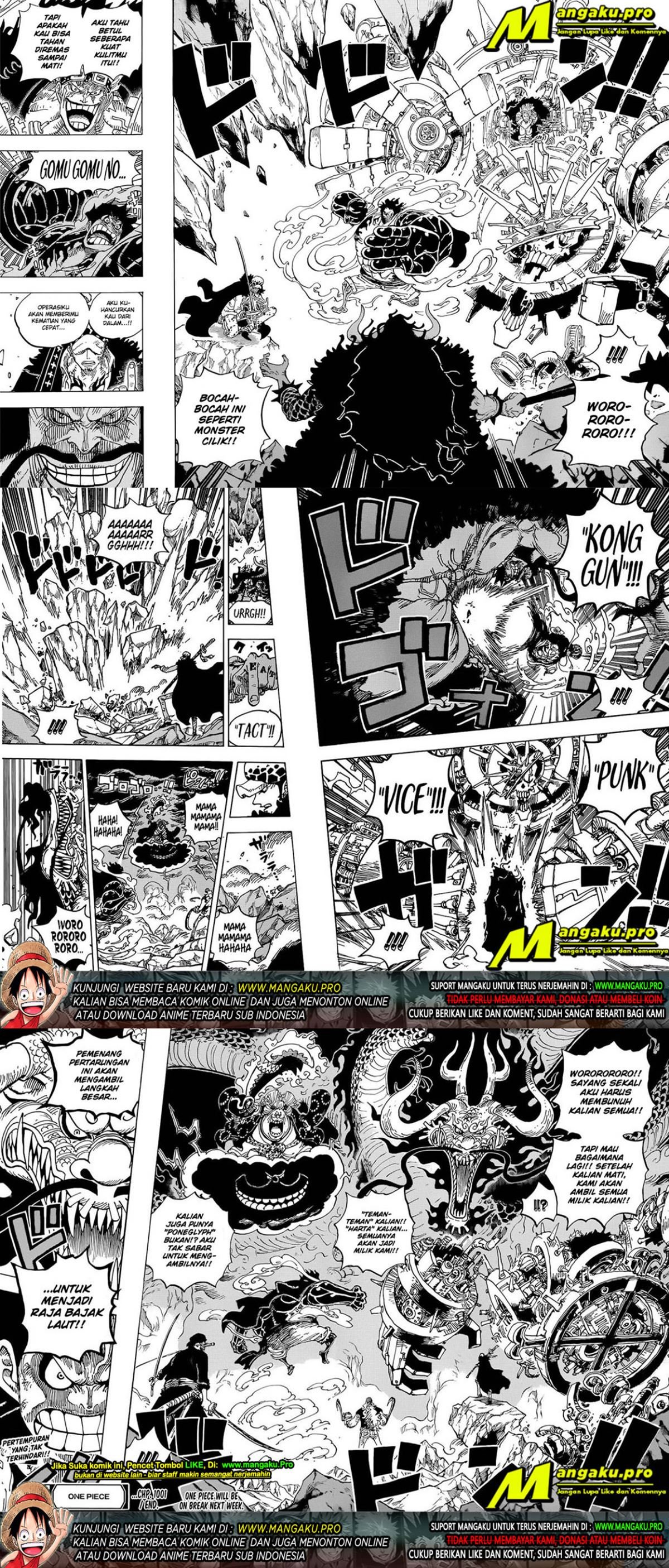 One Piece Chapter 1001 Image 2