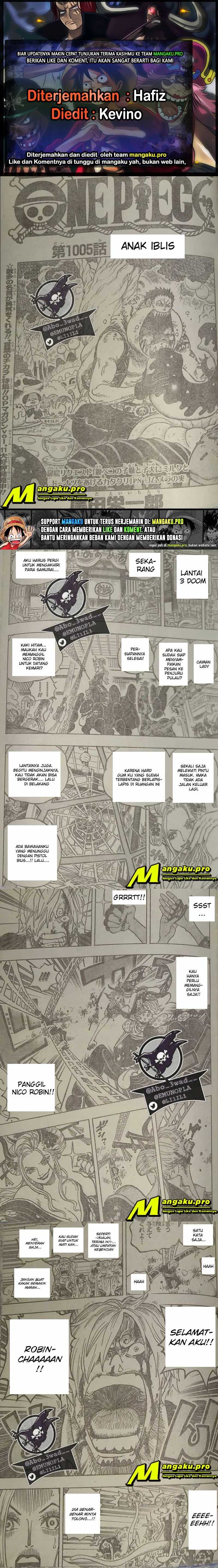 One Piece Chapter 1005 lq Image 0