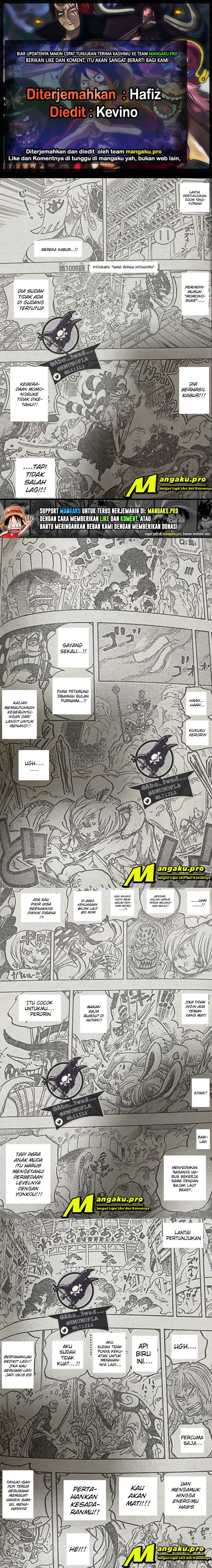 One Piece Chapter 1006 lq Image 0