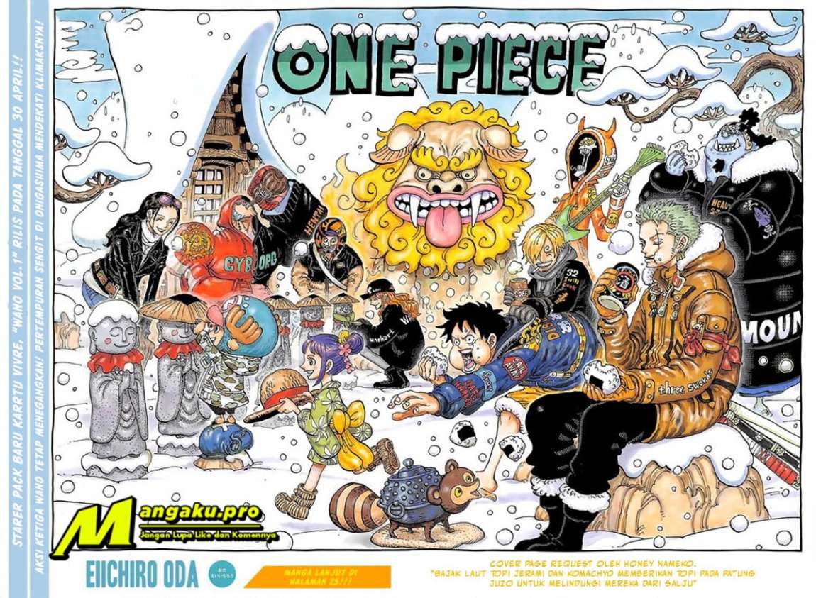 One Piece Chapter 1009 hq Image 1
