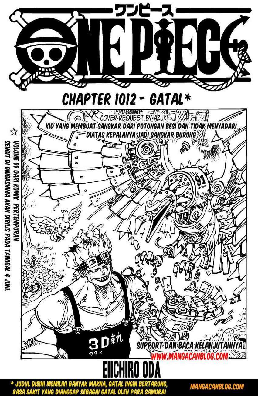 One Piece Chapter 1012 hq Image 0